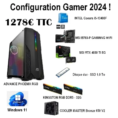 Configurer et acheter un PC gamer