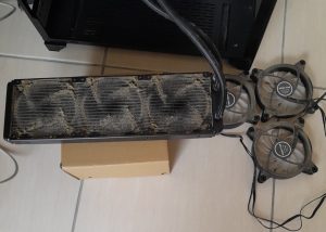 dépoussiérage watercooling