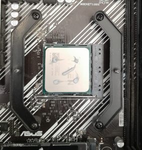 changement de la pâte thermique